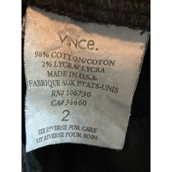 Vince Coin Pocket Black Bermuda Shorts size 2 - Picture 4 of 8